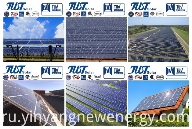 25years Warranty for 260W 60cells Poly Solar Panel for on Grid Solar System